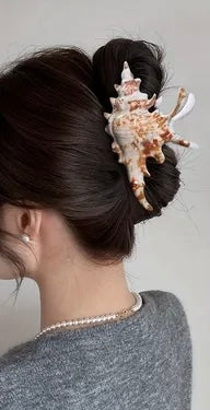 Sea Shell Hair Clip