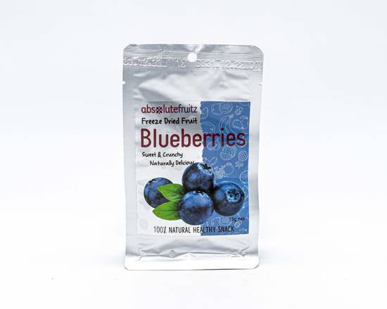AbsoluteFruitz Freeze-Dried Whole Blueberries 15g