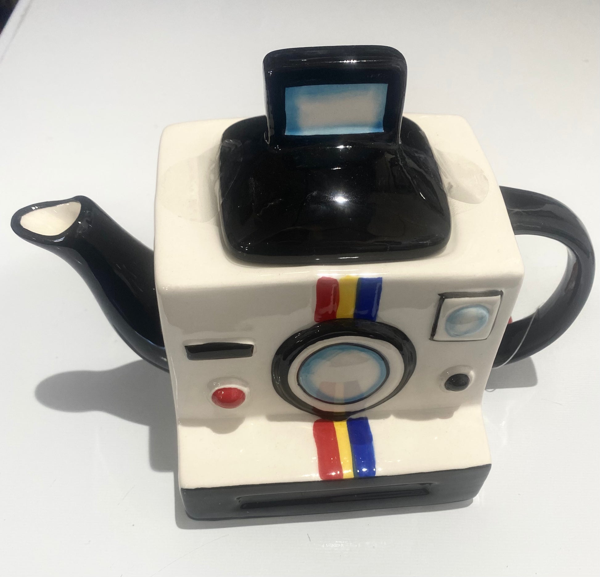 Retro Camera Teapot