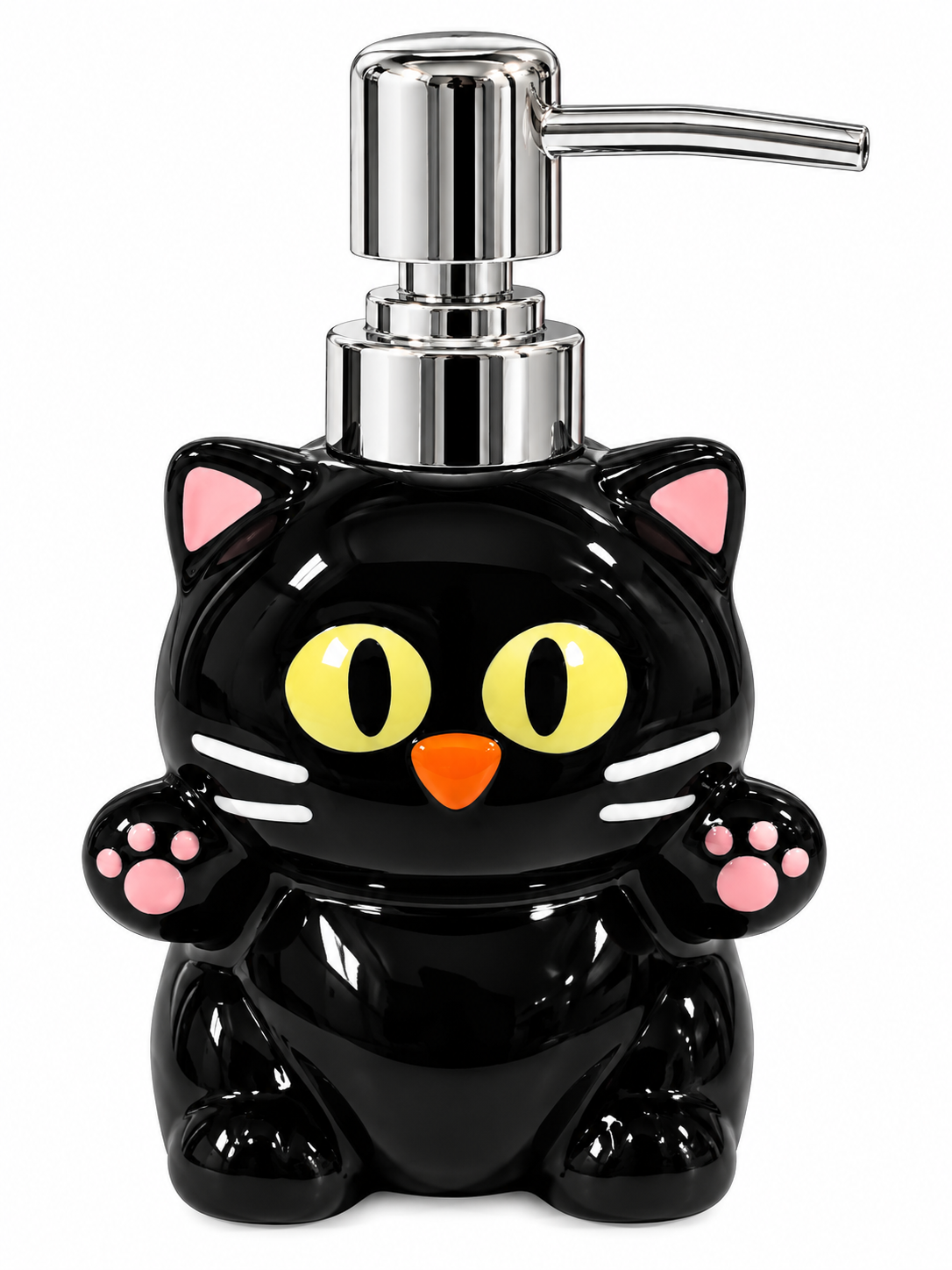 Black Cat Soap Dispenser