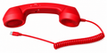 Red mobile phone Handset