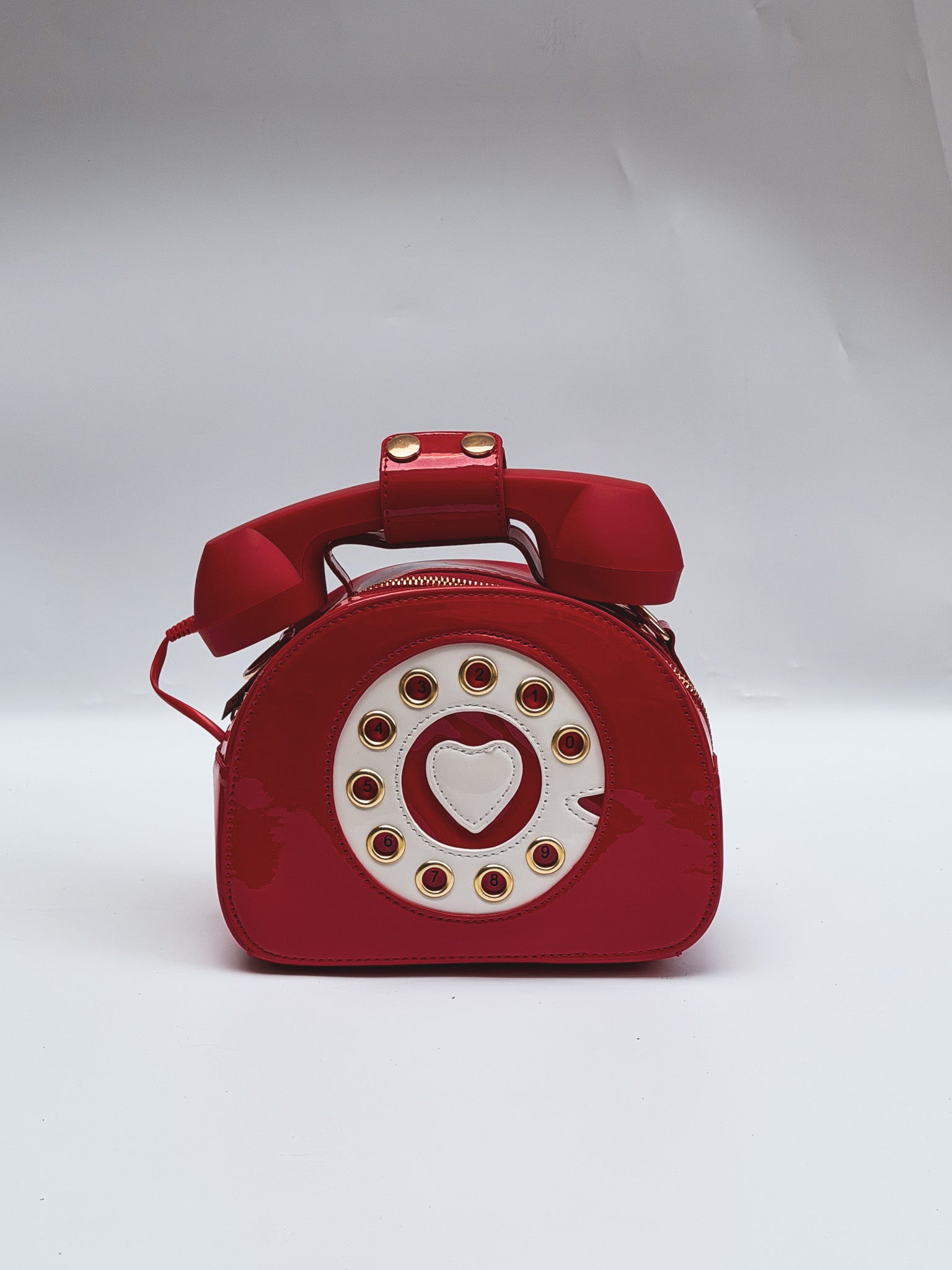 WORKING Red Phone handbag