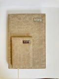 2026 Light Brown Embossed Diary (Different Sizes)