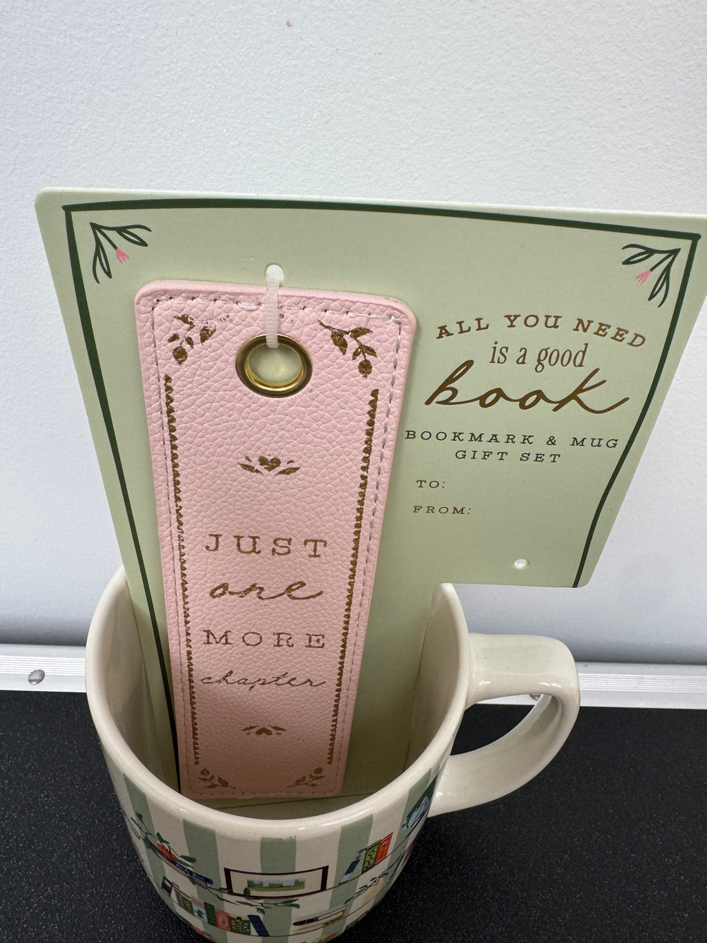 Book Lover Gift Set ( Bookmark & Mug)