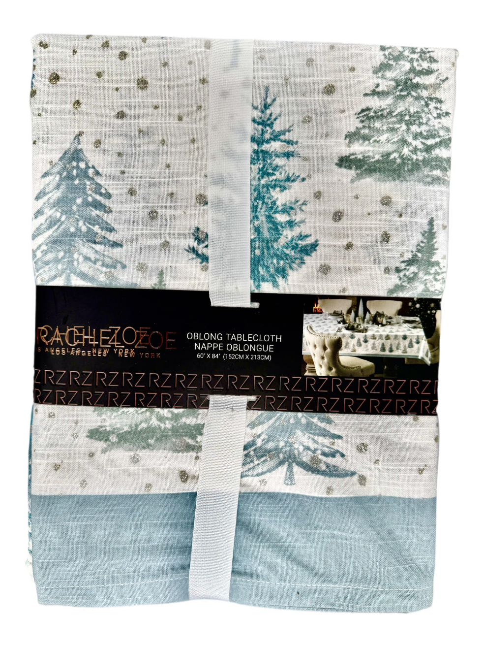 Rachel Zoe Rectangular Cotton Tablecloth (152cm x 213)