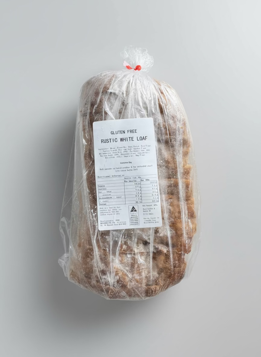 Sliced White Rustic Sandwich Loaf