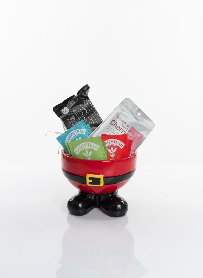 Santa Christmas Hamper - $30