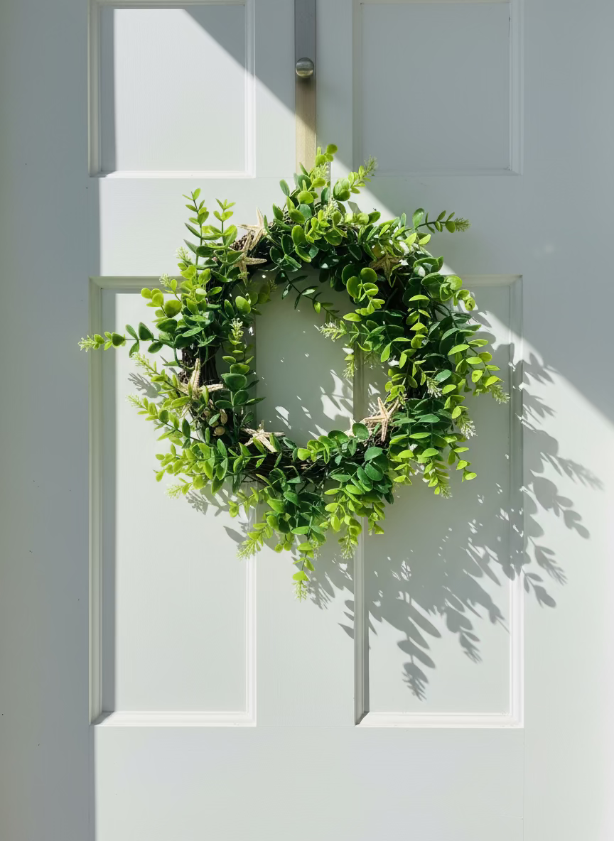 Handmade Starfish Wreath