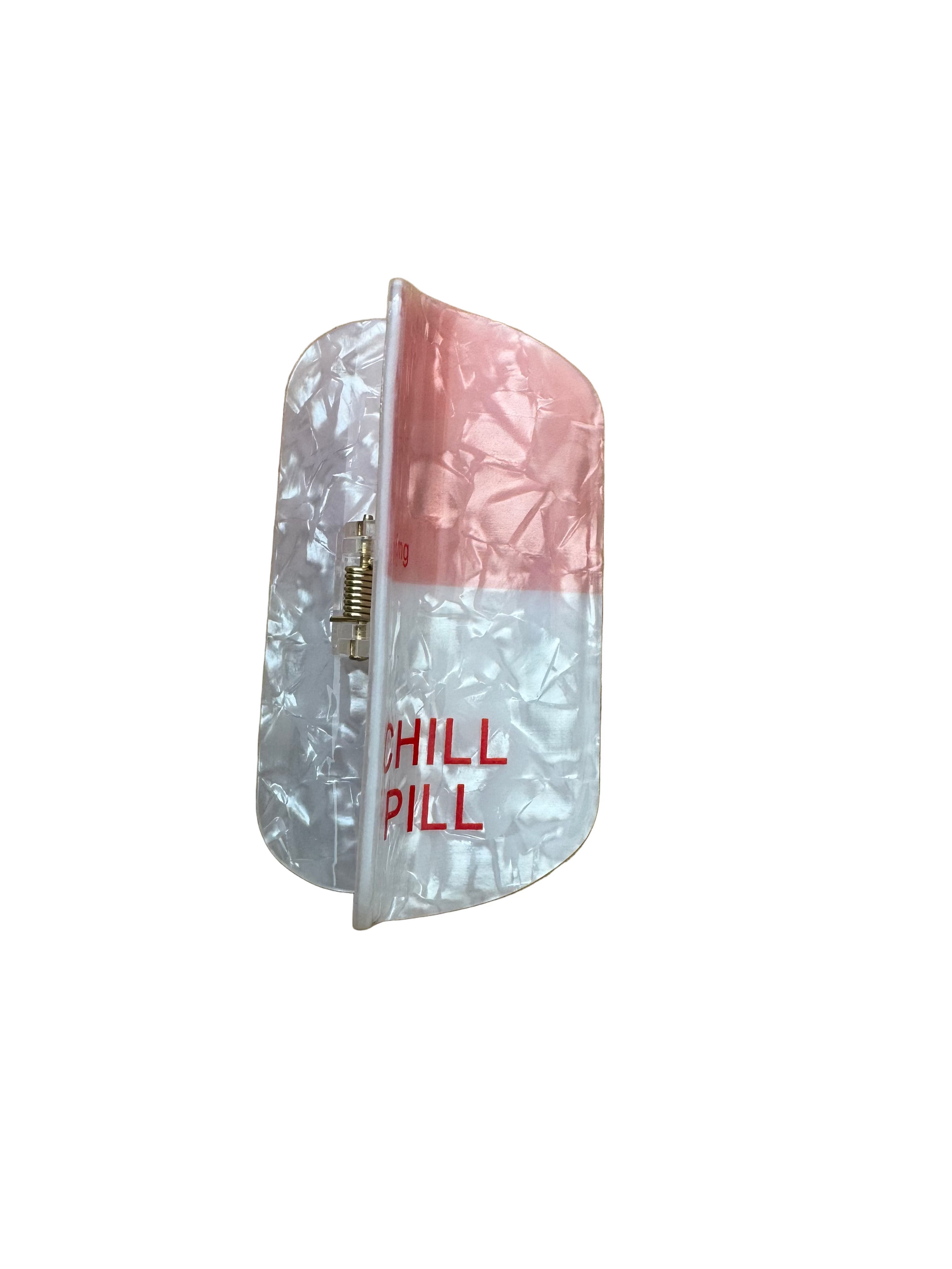 Chill Pill Hair Claw Clip