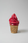 Red Swirl Ice Cream Décor