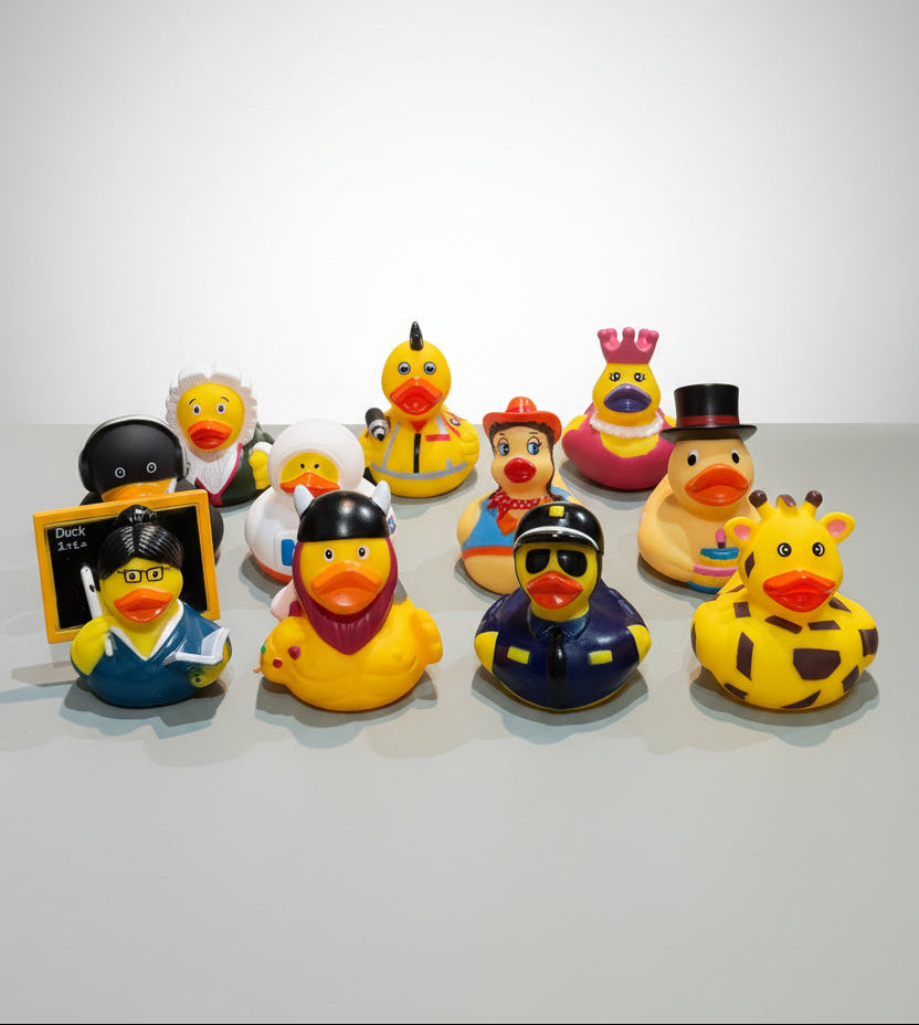 Character Rubber Ducks - Assorted