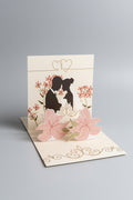 3D Pop-Up Wedding Congratulations Card