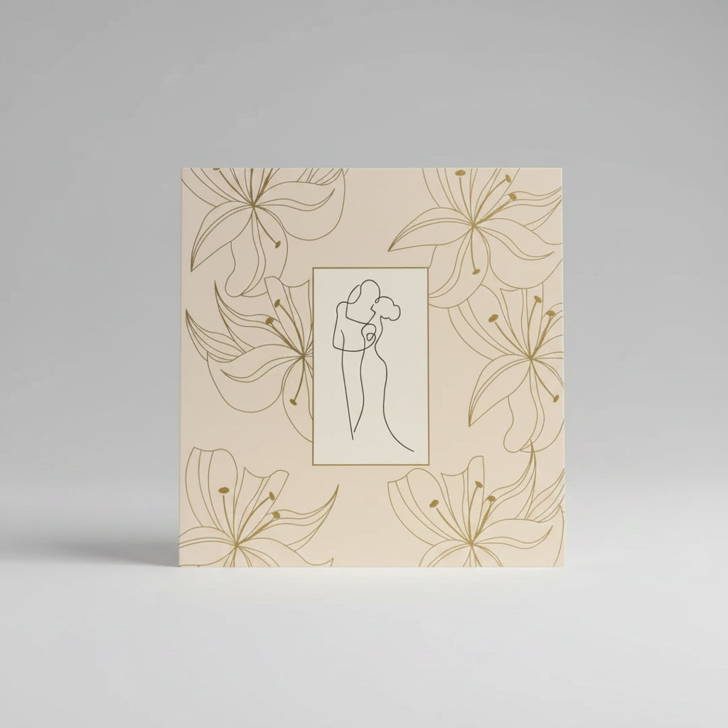3D Pop-Up Wedding Congratulations Card