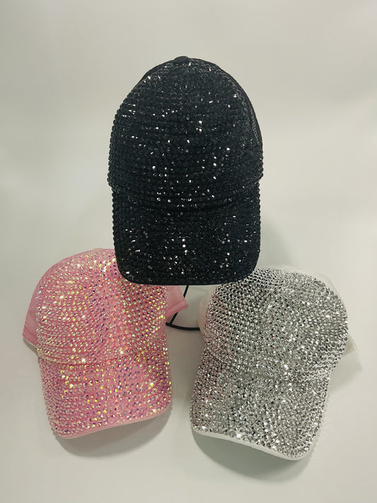 Diamanté caps (different colours)