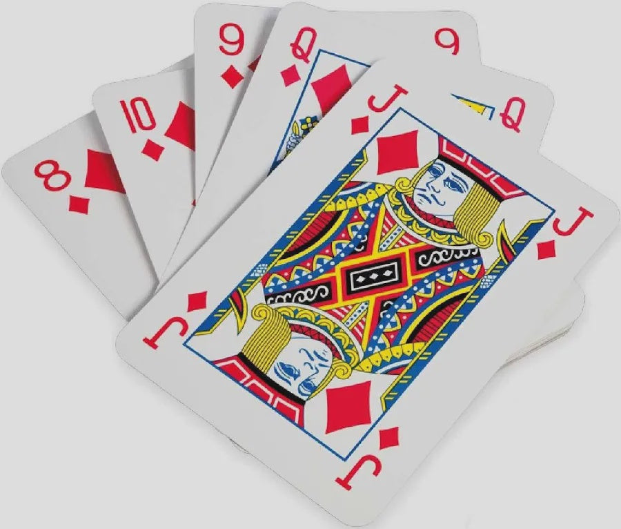 Jeu de cartes géantes