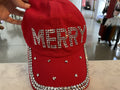 Casquette de basket rouge Joyeux Noël