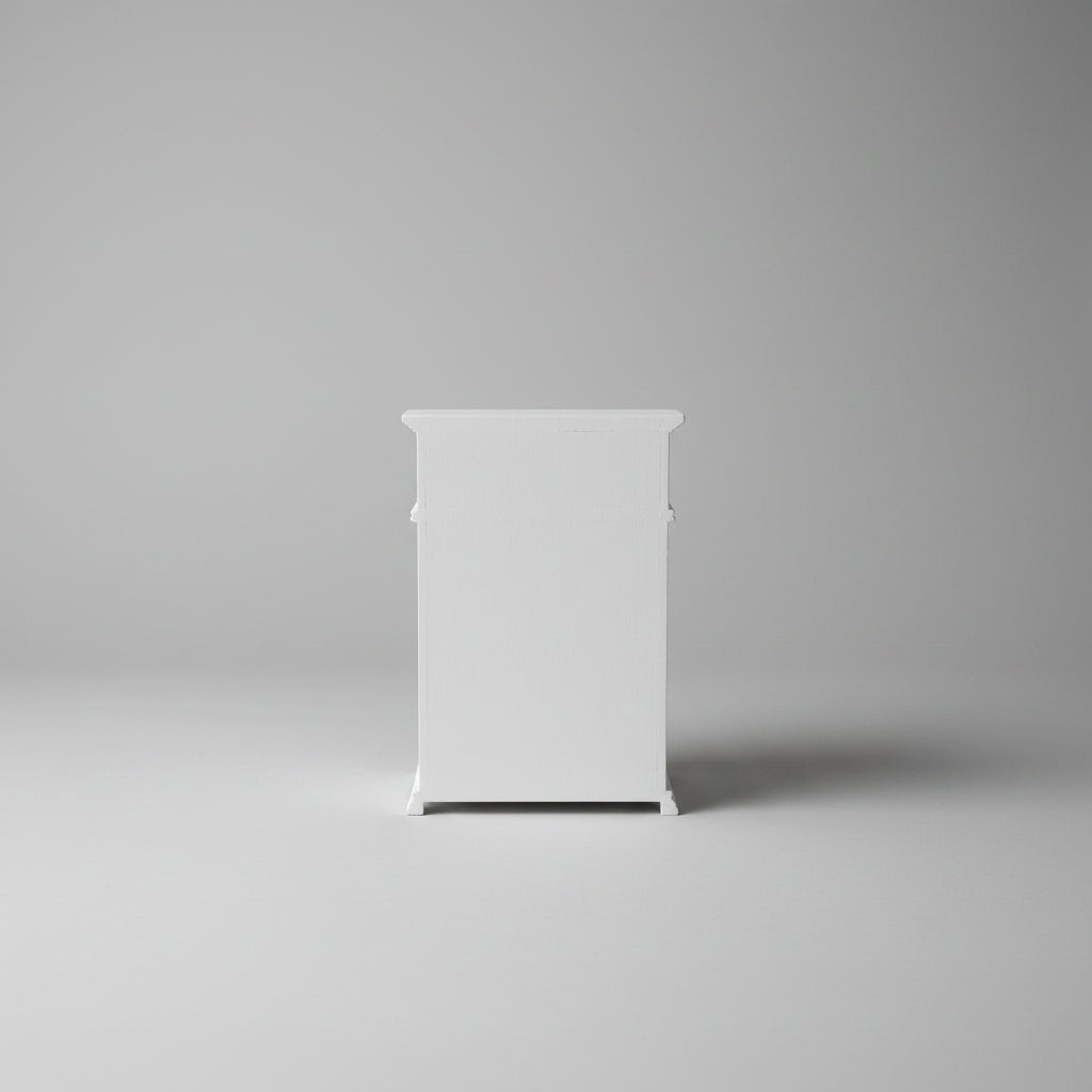 Miniature White Wooden Display Cabinet
