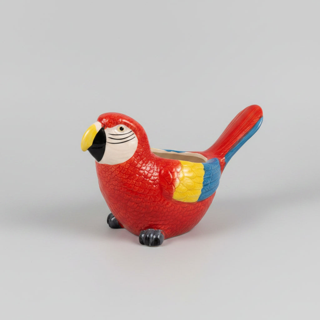 Ceramic Parrot Planter