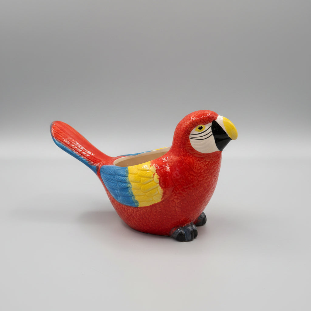 Ceramic Parrot Planter