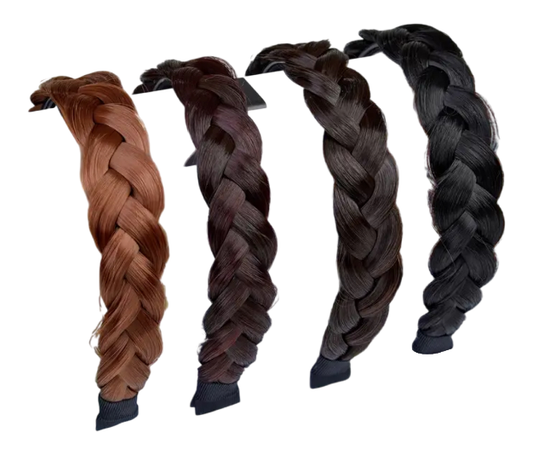 Braided hair band ( various colours)