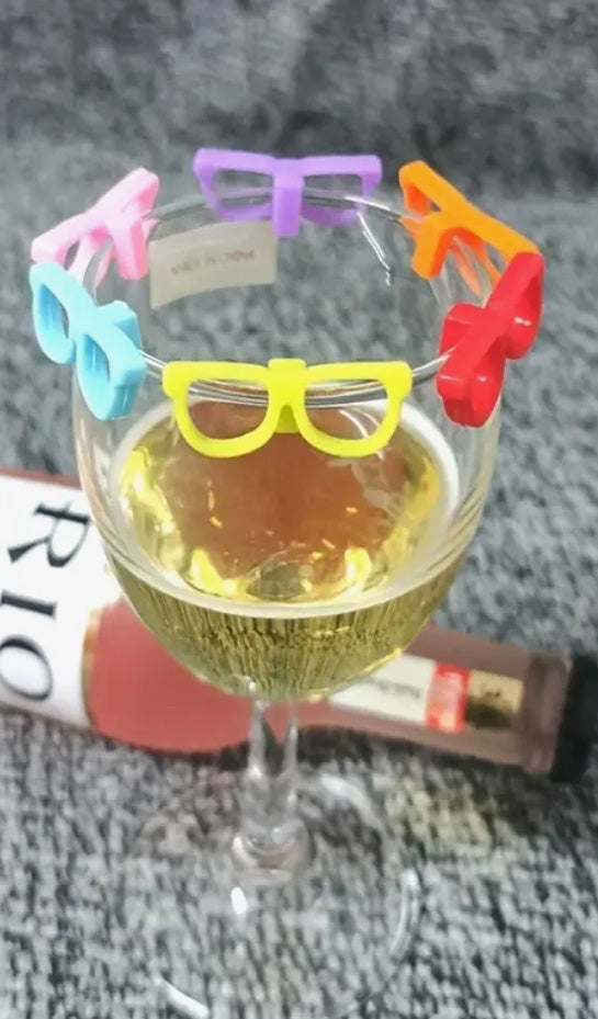 Spectacles Drink or Glass Markers