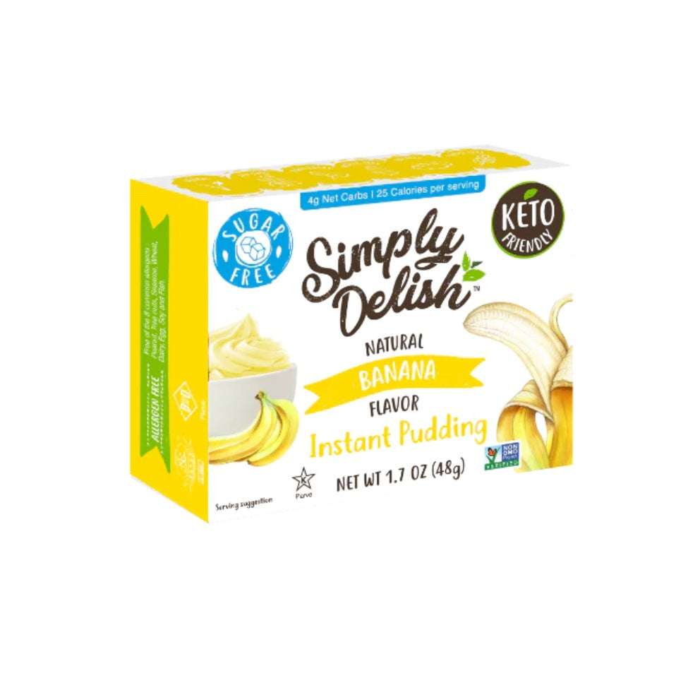 No Sugar All Natural Banana Pudding