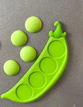 Aimant de réfrigérateur pois mange-tout (ensemble de 5 pièces)
