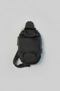 Mesh Crossbody Bag with Lock & USB Port