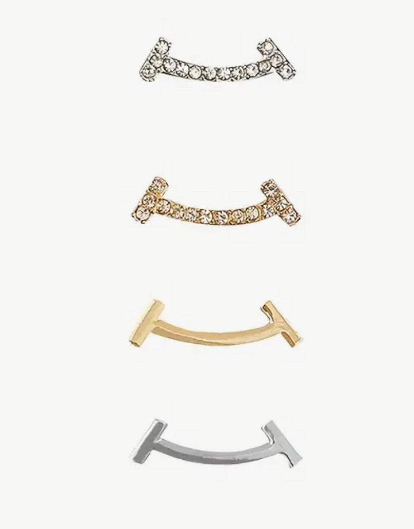 Broches de serrage pour vêtements courbés