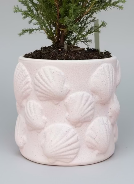 Artisan Stone Pot Plant — Christmas “Mini Tree”