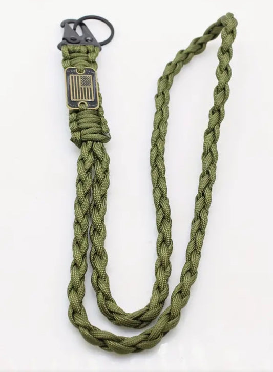 Braided Cord Lanyard