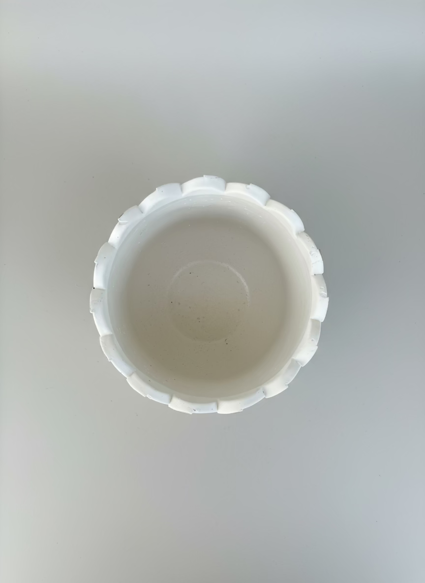 Stripe Decorative Pot