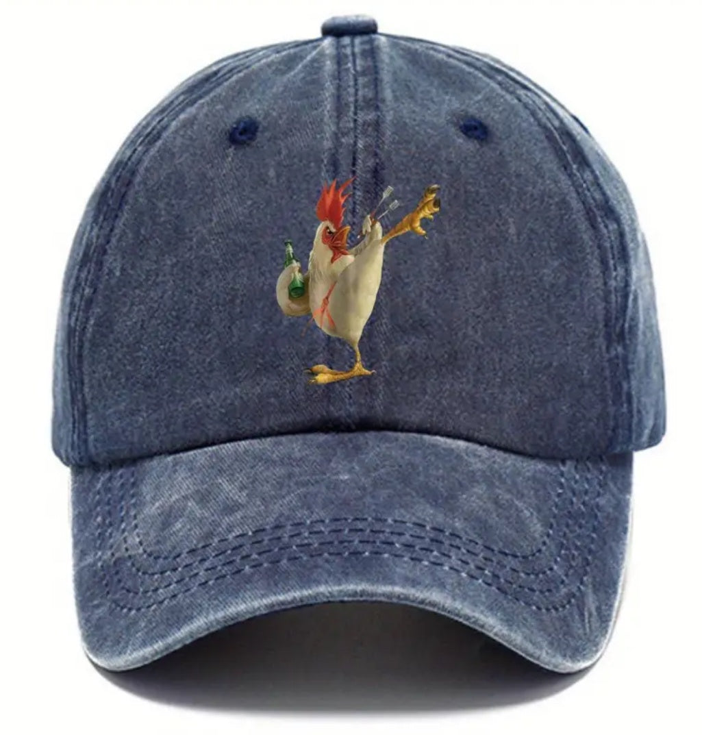 Karate chicken cap