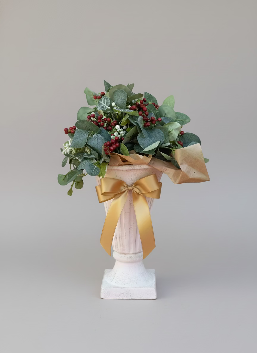 Pebble Arc Ceramic Planter