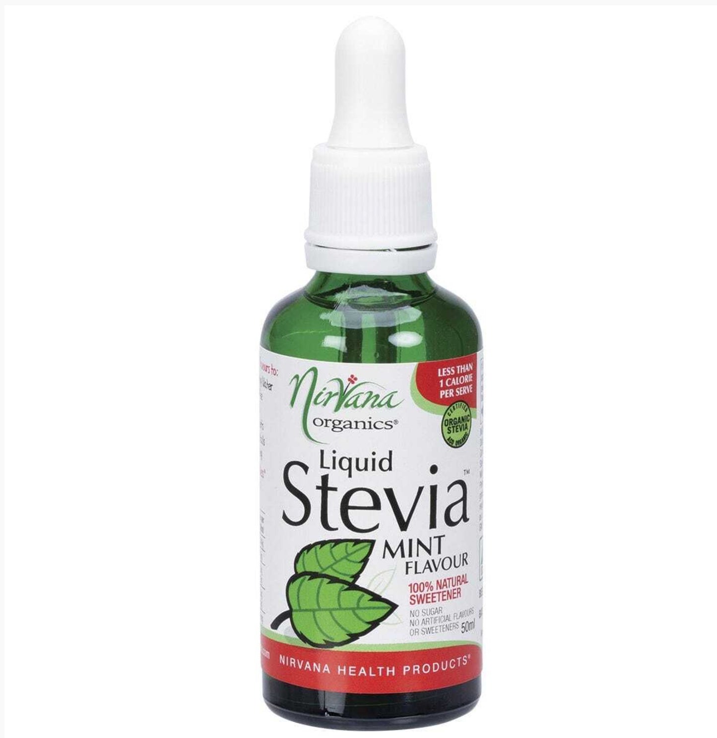 Mint flavour stevia drops