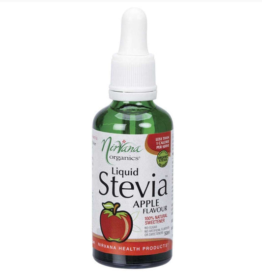 Apple flavour stevia drops