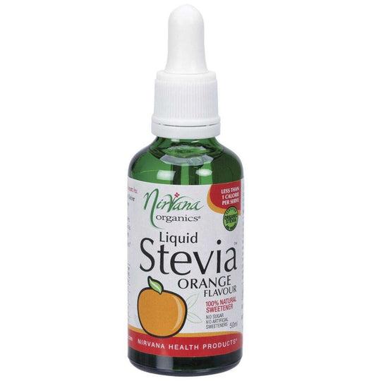 Orange flavour stevia drops