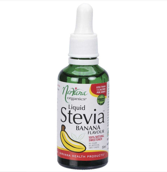 Banana flavour stevia drops