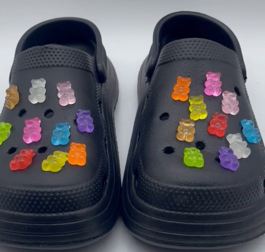 Gummy bear shoe charm