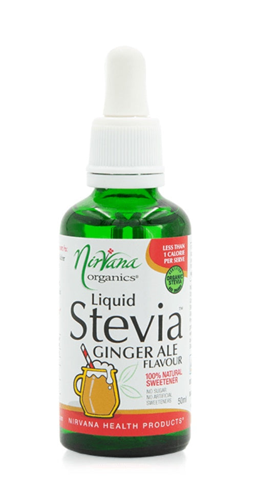 Gouttes de stévia au Ginger Ale