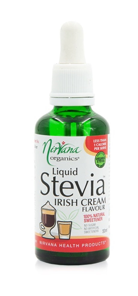 Irish cream flavoured stevia drops