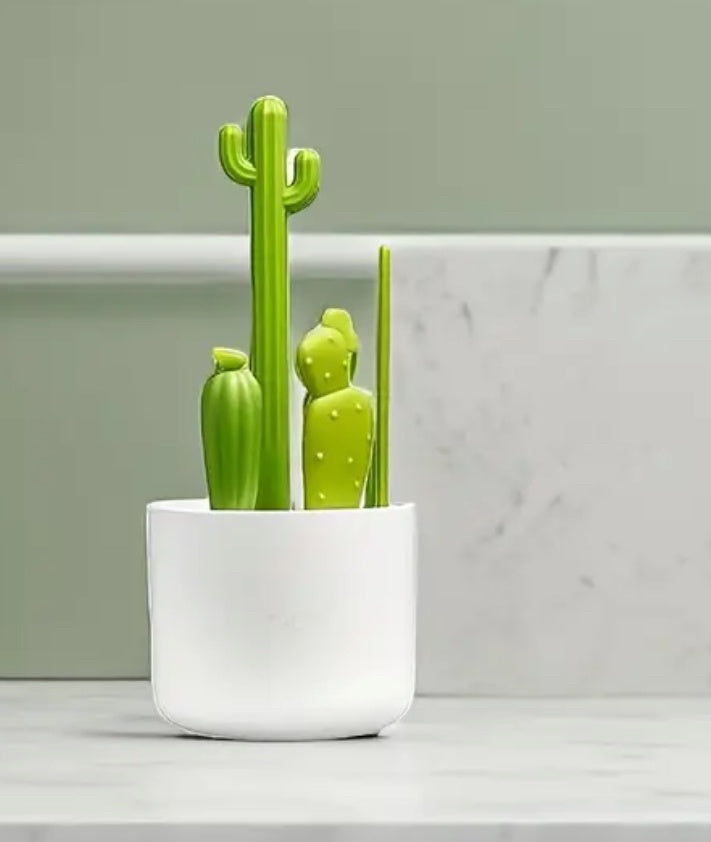 Kit de nettoyage pour pinceaux Cactus