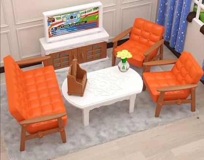 Miniature living room furniture