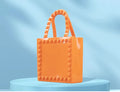 Pochette en PVC orange
