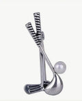Broche clubs de golf