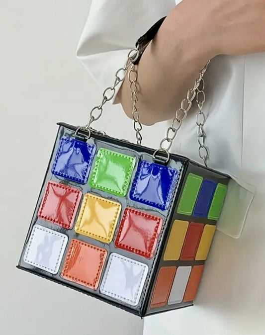 Rubiks cube handbag