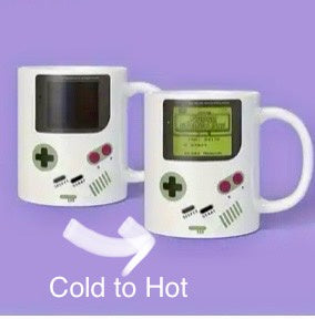 Heat-sensitive gaming mug