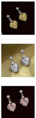 Résultats des boucles d'oreilles en forme de cœur en zircone