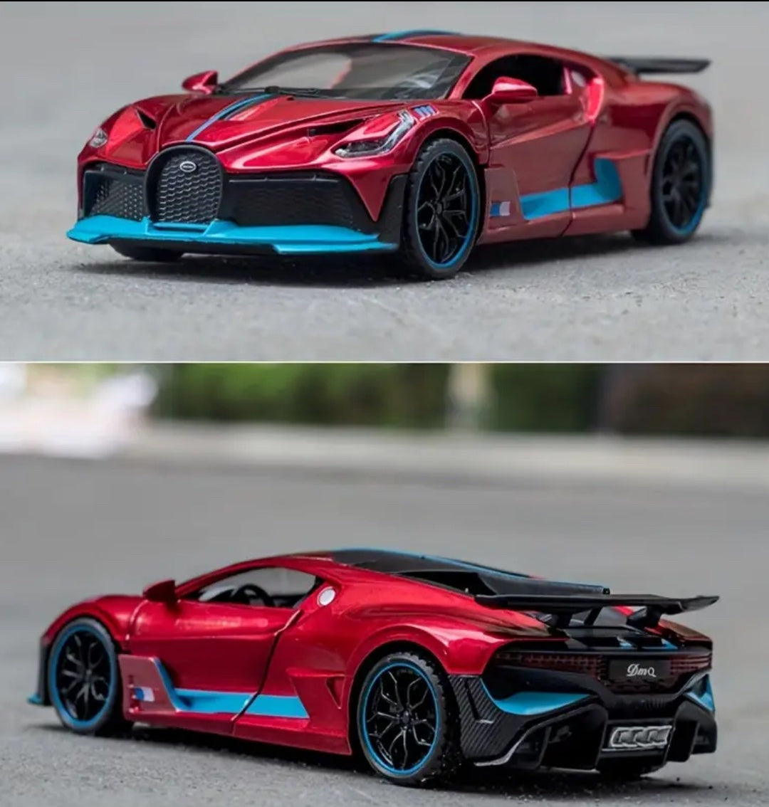 Voiture de sport à traction arrière