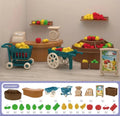 Modèle miniature de magasin de fruits